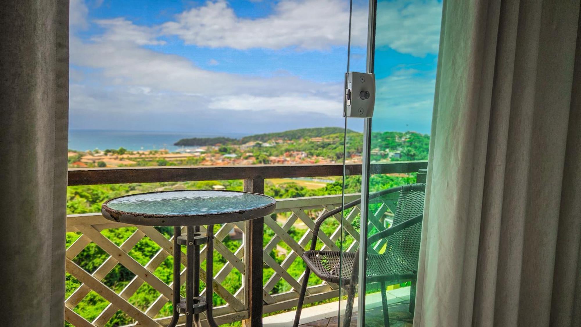 Отель Bella Vista Ocean View Armacao dos Buzios Экстерьер фото View from a hotel room