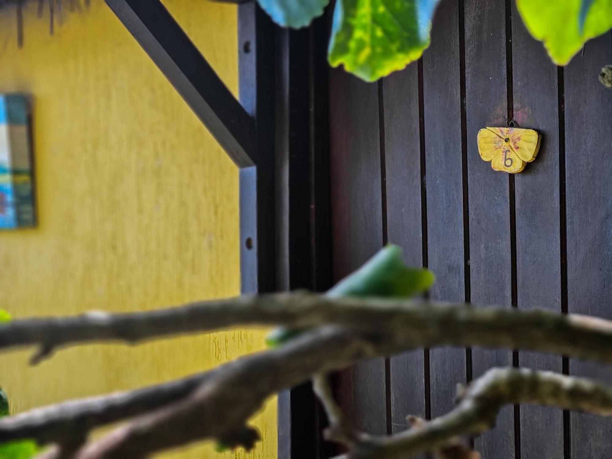 Отель Bella Vista Ocean View Armacao dos Buzios Экстерьер фото A yellow butterfly on a wall