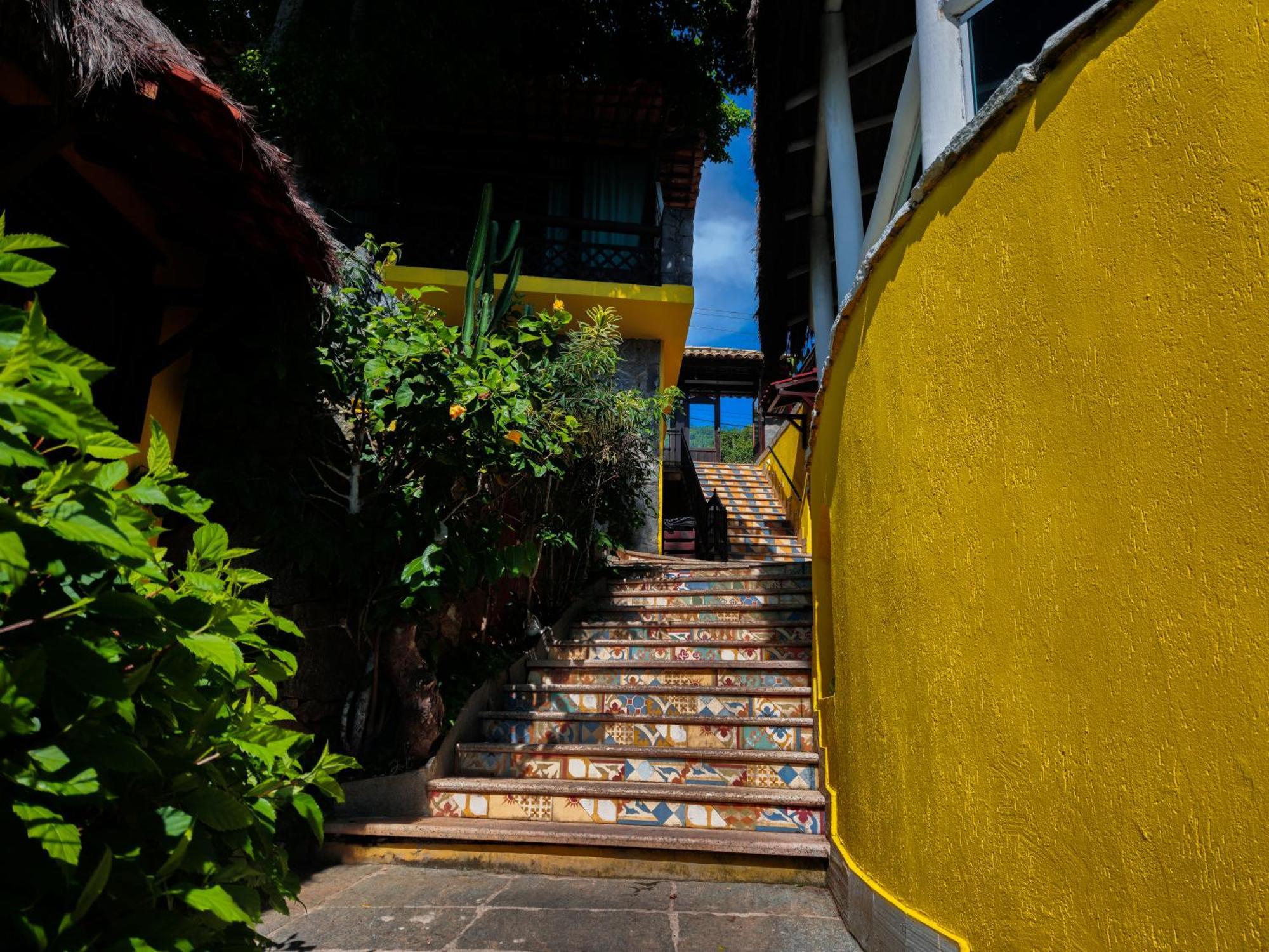Отель Bella Vista Ocean View Armacao dos Buzios Экстерьер фото The 88 Steps